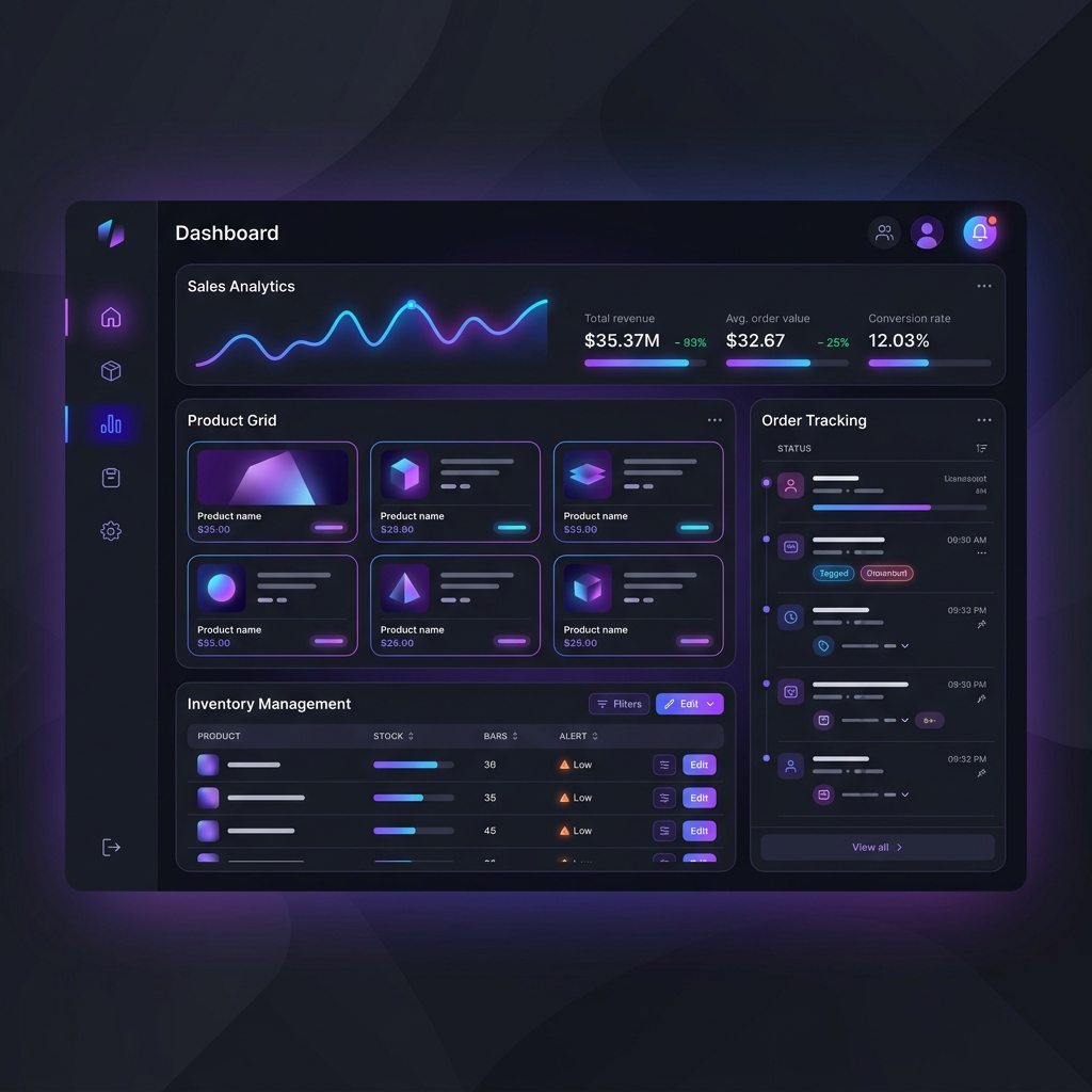 RetailScale automation dashboard